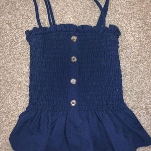 American Eagle Navy Blue Top